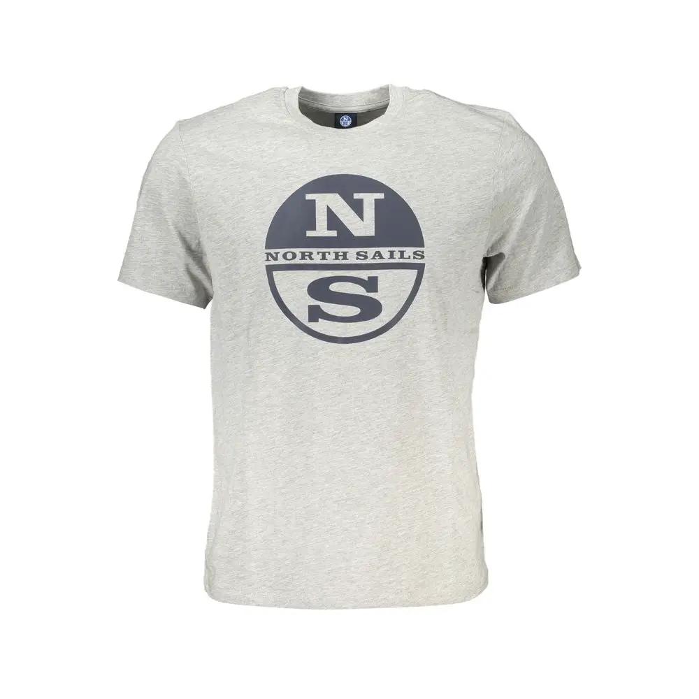 North Sails Grigio Cotton Men's T-Shirt by North Sails
