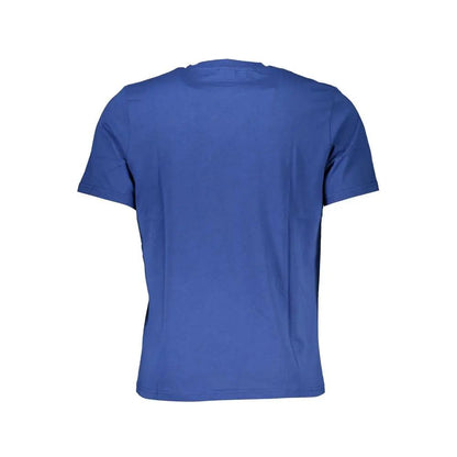 North Sails Blue Cotton Men T-Shirt by North Sails