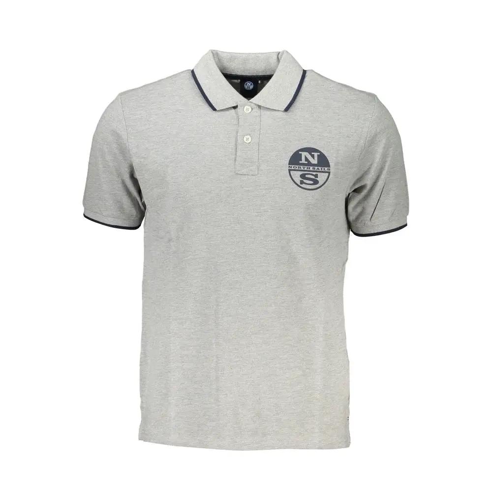 North Sails Grigio Cotton Mens Polo Shirt by North Sails