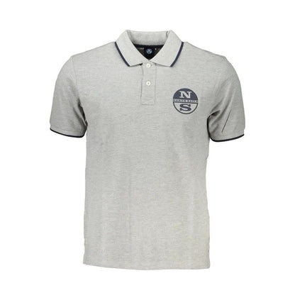North Sails Grigio Cotton Mens Polo Shirt by North Sails