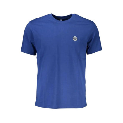 North Sails Blue Cotton Men's T-Shirt by North Sails