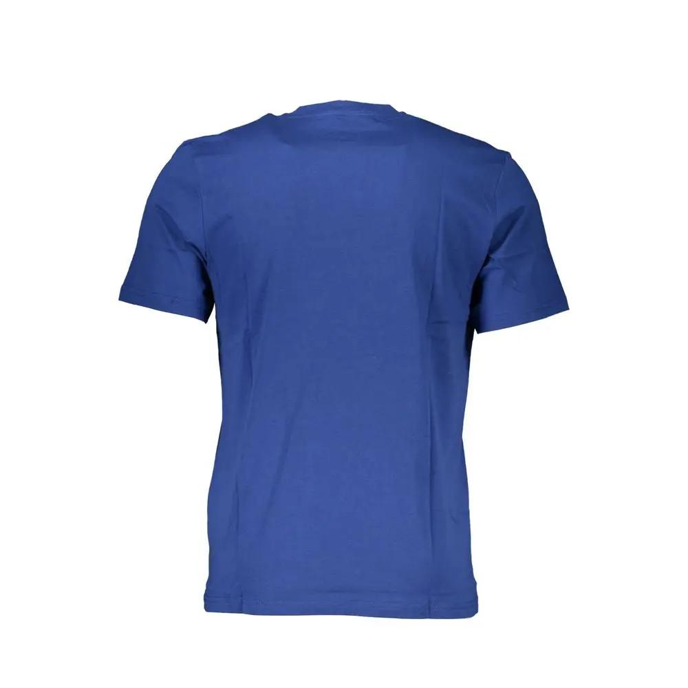 North Sails Blue Cotton Men T-Shirt by North Sails