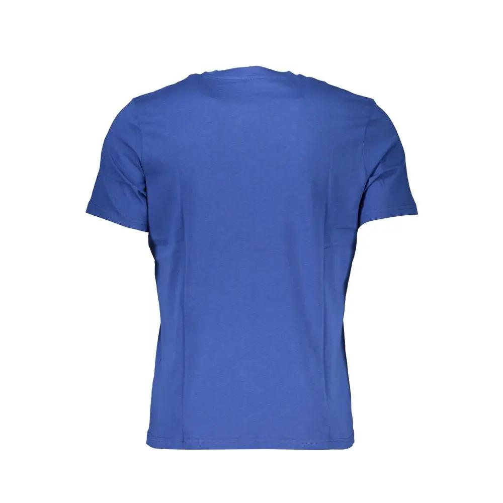 North Sails Blu Cotton Men T-Shirt by North Sails