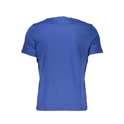 North Sails Blu Cotton Men T-Shirt by North Sails