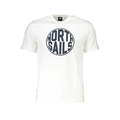North Sails Bianco Cotton Men T-Shirt by North Sails