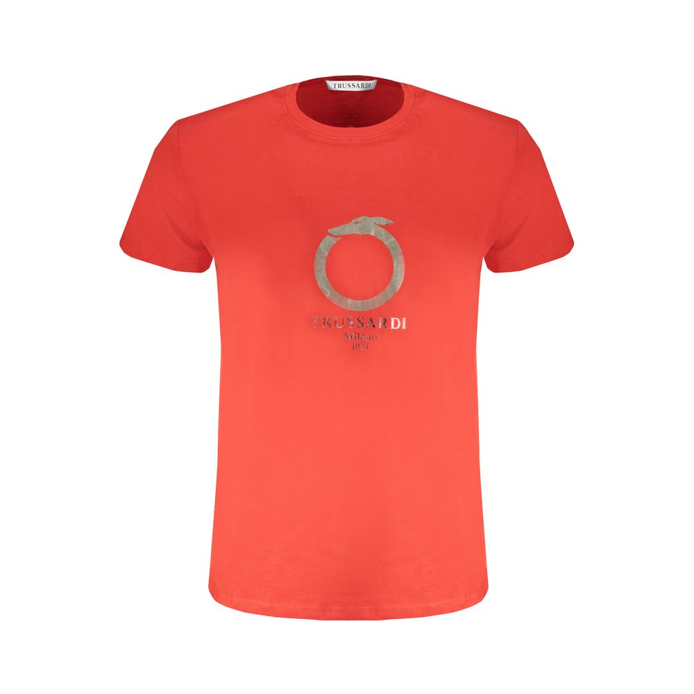 T-shirt Trussardi homme en coton rouge – TR-30137