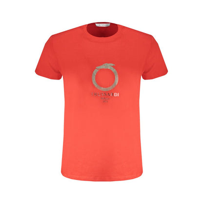 T-shirt Trussardi homme en coton rouge – TR-30137