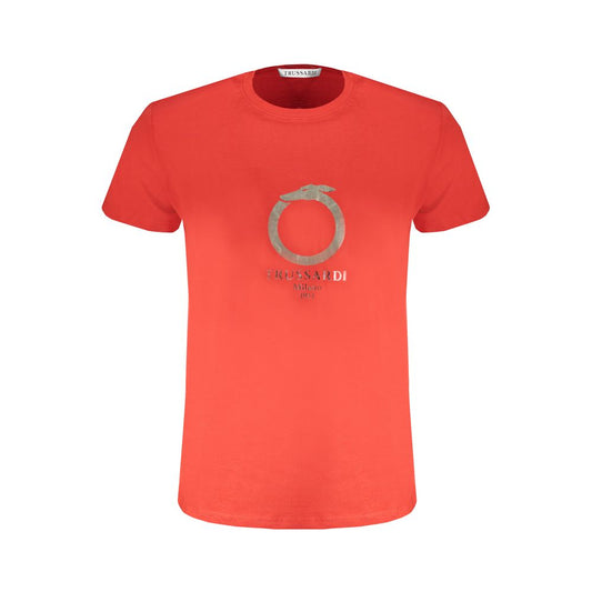T-shirt Trussardi homme en coton rouge – TR-30137
