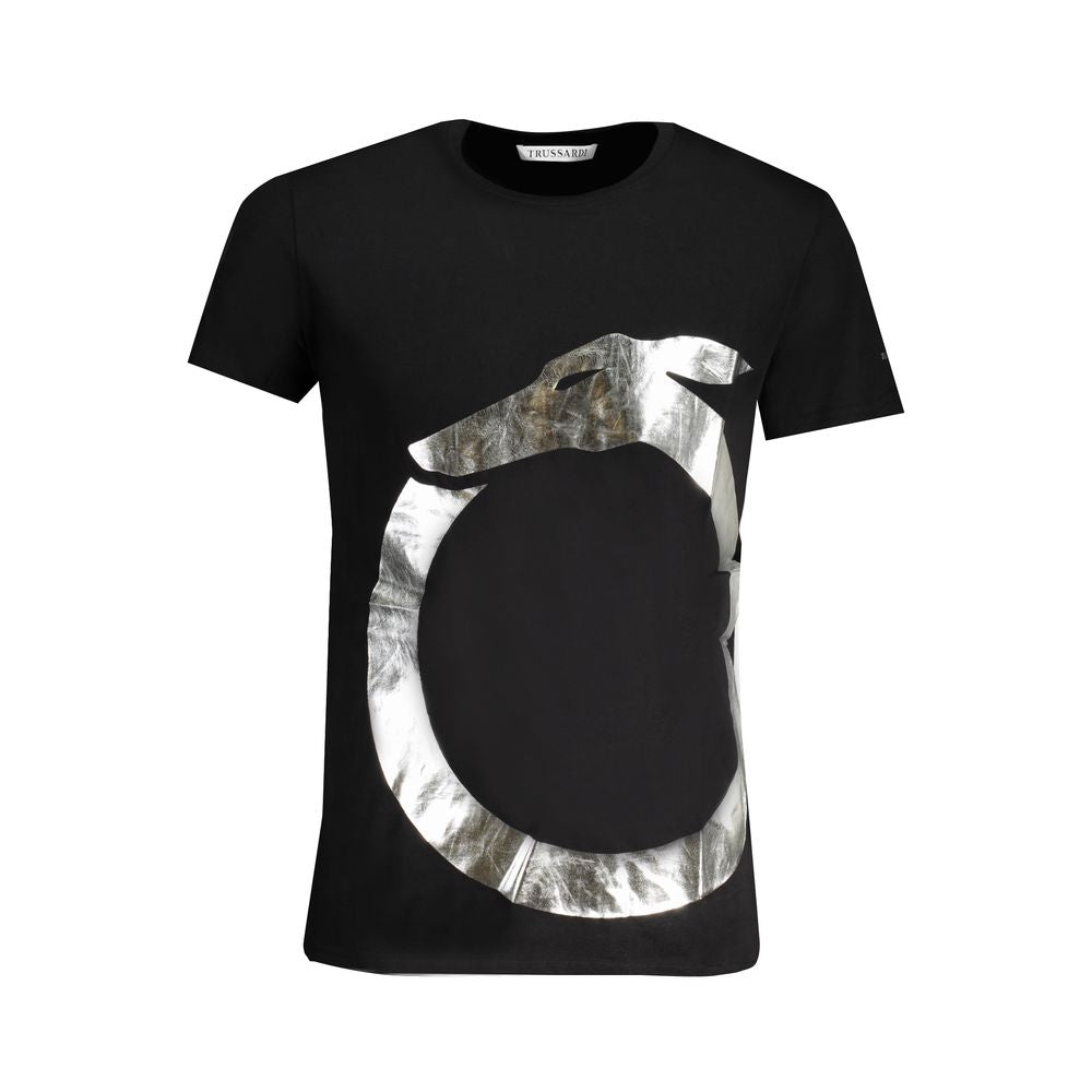 T-shirt Trussardi homme en coton noir – TR-30138