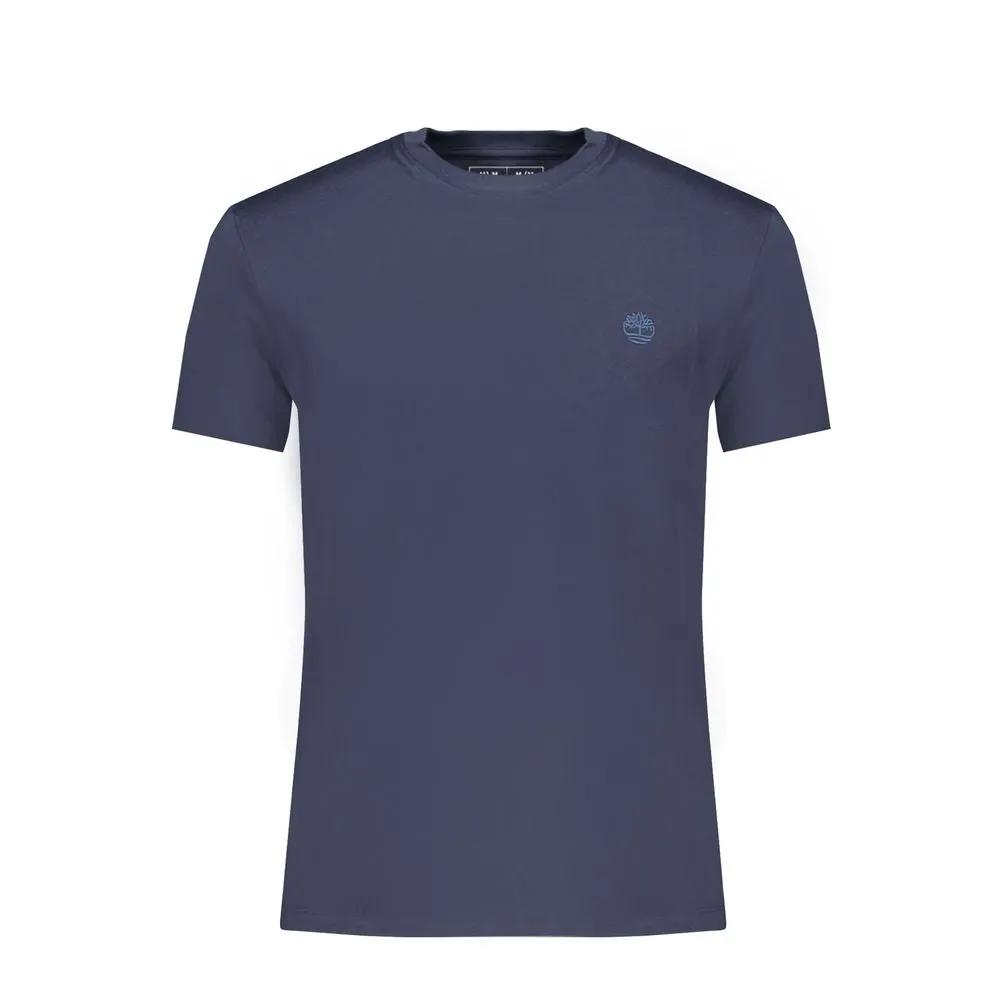 Timberland Blue Cotton Men's Slim-Fit T-Shirt by Timberland