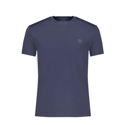 Timberland Blue Cotton Men's Slim-Fit T-Shirt by Timberland