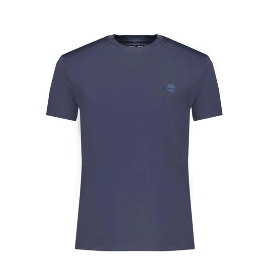 Timberland Blue Cotton Men's Slim-Fit T-Shirt by Timberland