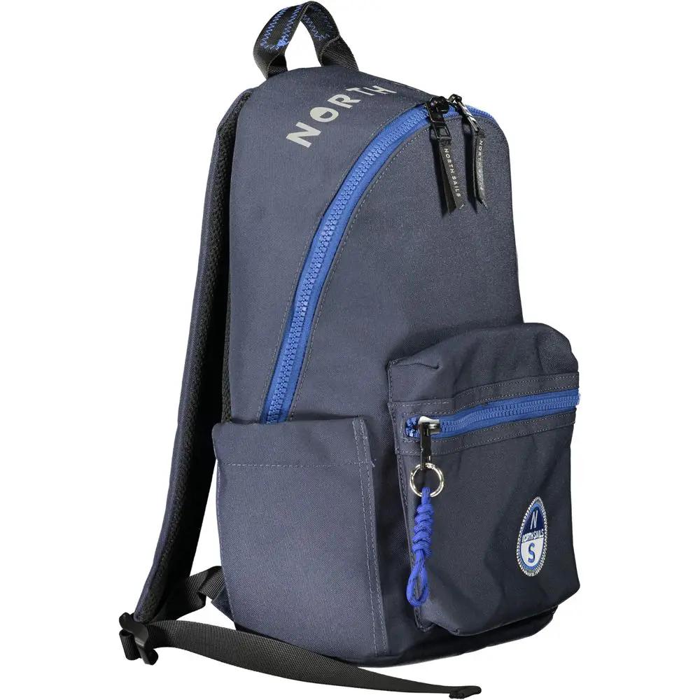 North Sails Blu Polyester Men Backpack by North Sails