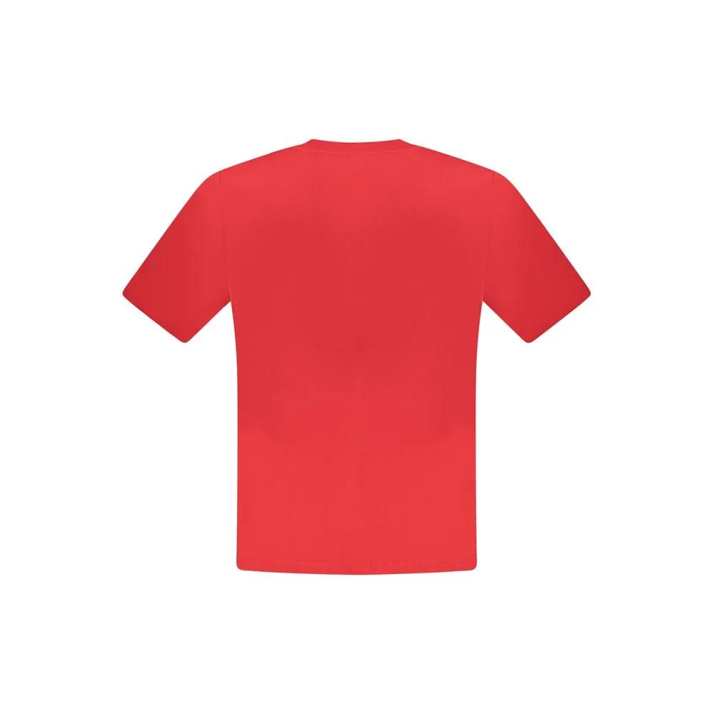 North Sails Rosso Cotton Men T-Shirt by North Sails