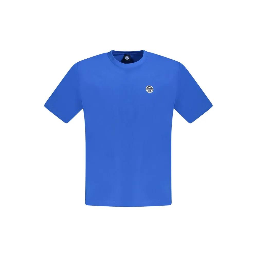 North Sails Blue Cotton Men's T-Shirt by North Sails