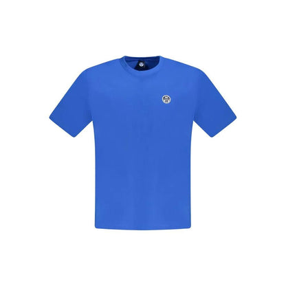North Sails Blue Cotton Men's T-Shirt by North Sails