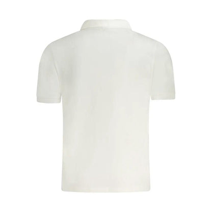 North Sails White Cotton Men Polo Shirt by North Sails