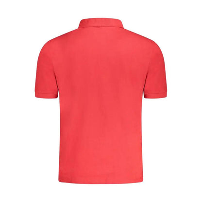 North Sails Red Cotton Men Polo by North Sails