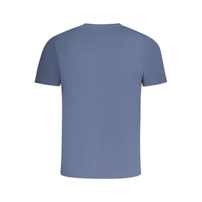 North Sails Blue Cotton Men T-Shirt by North Sails