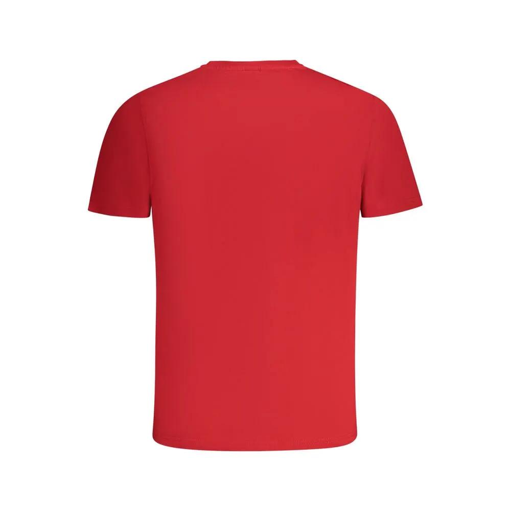 North Sails Rosso Cotton Men T-Shirt by North Sails