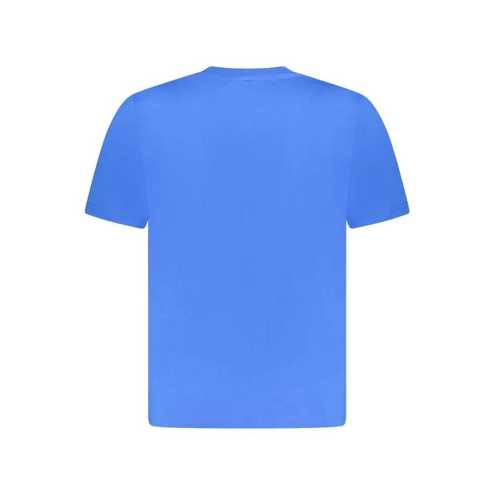 North Sails Blue Cotton Men T-Shirt by North Sails