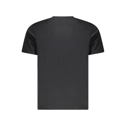 North Sails Black Cotton Men T-Shirt by North Sails