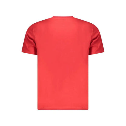 North Sails Red Cotton Men T-Shirt by North Sails