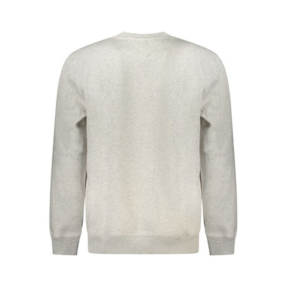 Sweat-shirt Tommy Hilfiger homme col rond en coton gris – TO-34979