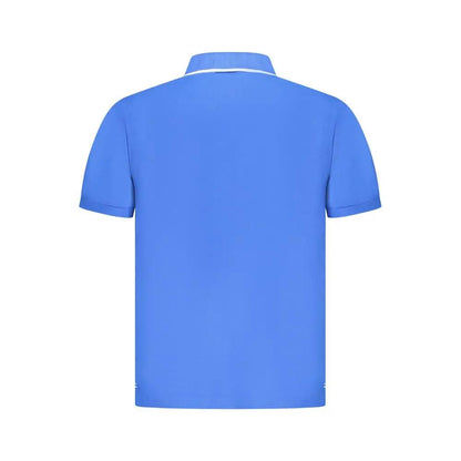 North Sails Blue Cotton Men Polo Shirt by North Sails