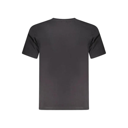 North Sails Black Cotton Men T-Shirt by North Sails