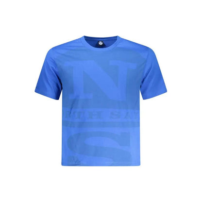 North Sails Blue Cotton Men's T-Shirt by North Sails