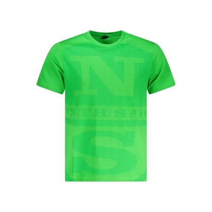 North Sails Verde Cotton Men T-Shirt by North Sails