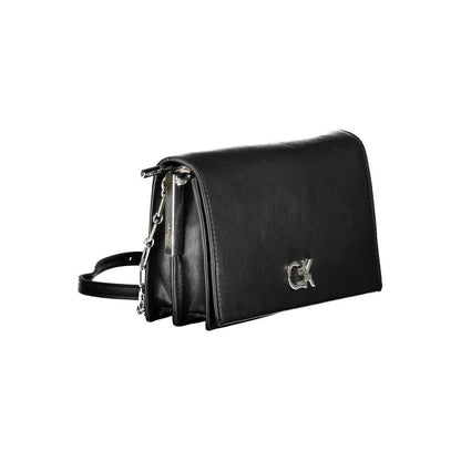 Calvin Klein Black Polyester Women Shoulder Bag by Calvin Klein