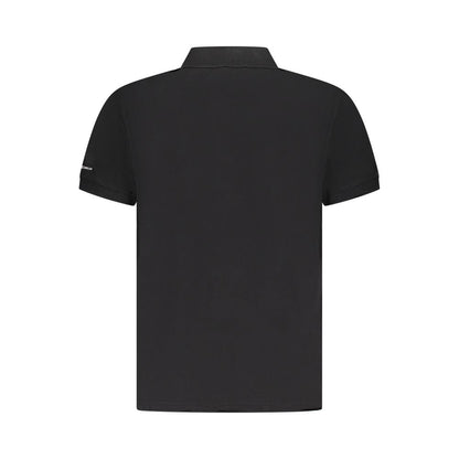 Polo Trussardi homme en coton noir – TR-36624