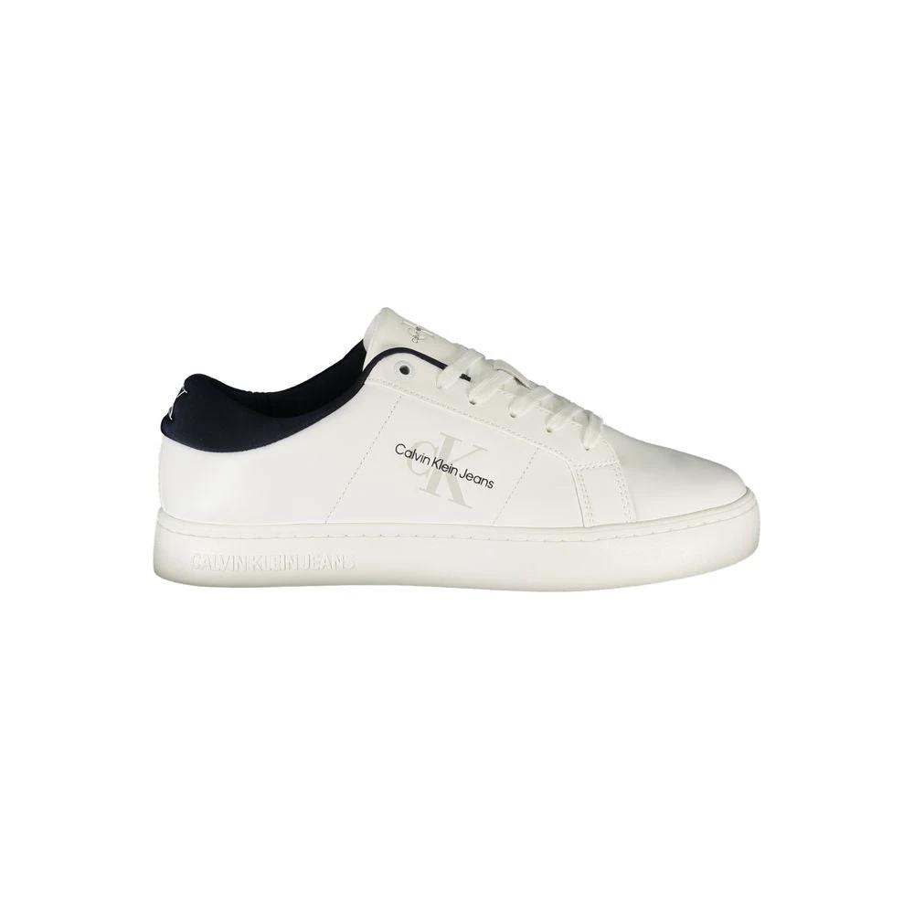 Calvin Klein Bianco Polyurethane Men Sneaker by Calvin Klein