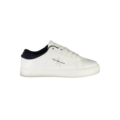 Calvin Klein Bianco Polyurethane Men Sneaker by Calvin Klein