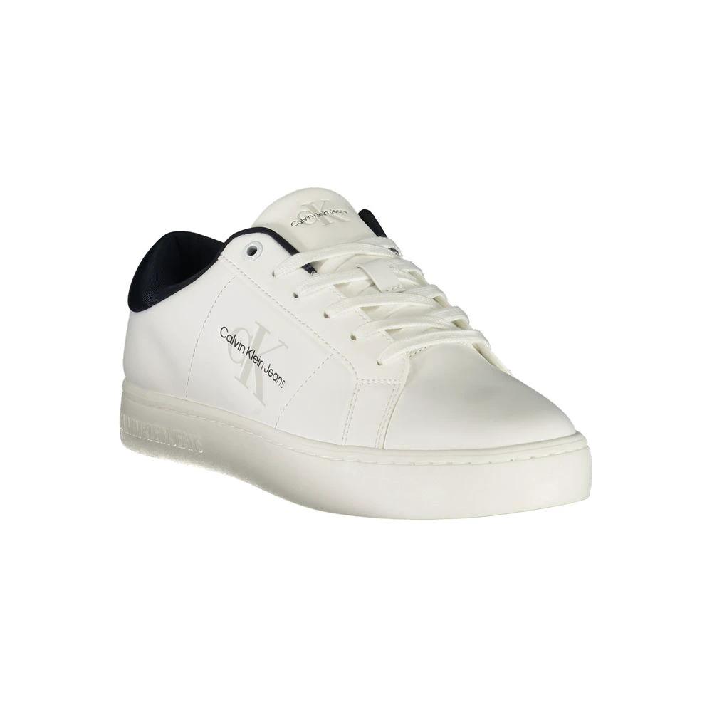 Calvin Klein Bianco Polyurethane Men Sneaker by Calvin Klein