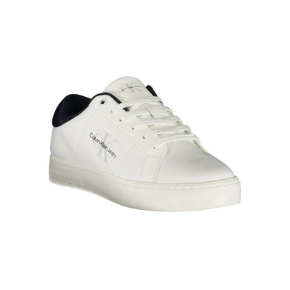 Calvin Klein Bianco Polyurethane Men Sneaker by Calvin Klein