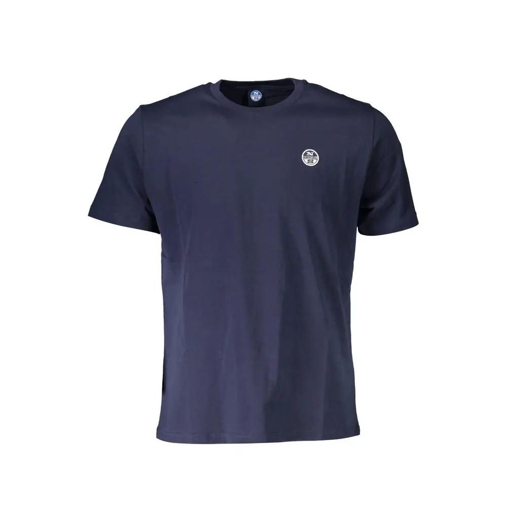 North Sails Blue Cotton Mens T-Shirt by North Sails