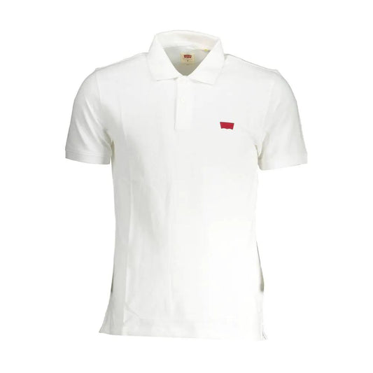 Levi's White Cotton Men Polo by Levi's