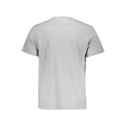 Levi's Grigio Cotton Men T-Shirt by Levi's