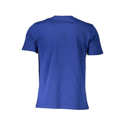 North Sails Blue Cotton Men T-Shirt by North Sails