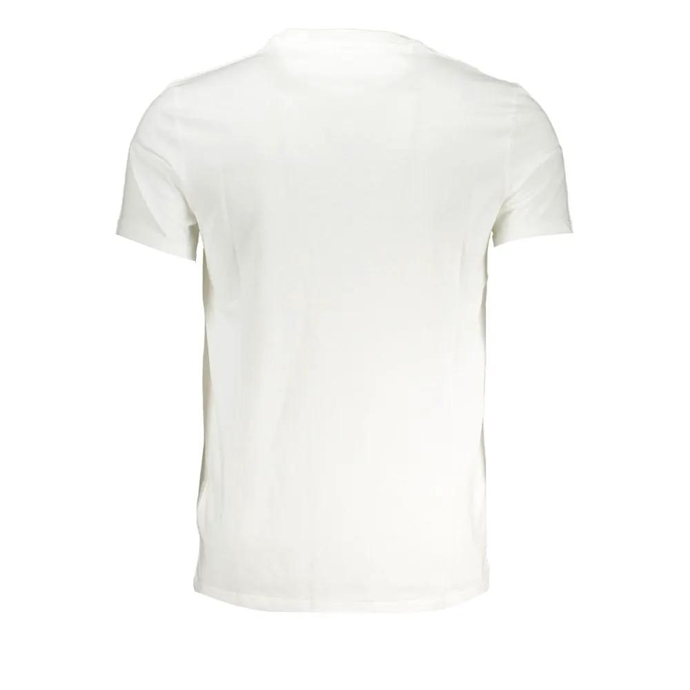 Timberland Bianco Cotton Mens T-Shirt by Timberland