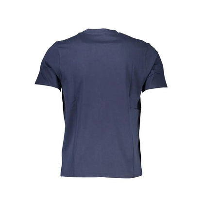 North Sails Blue Cotton Men T-Shirt by North Sails