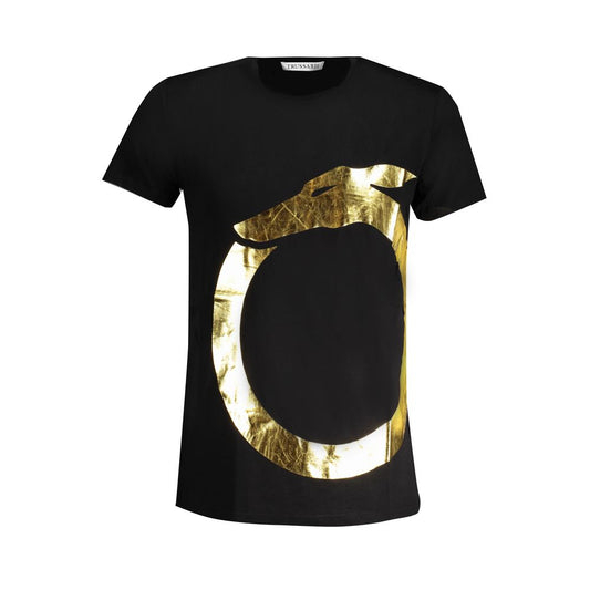 T-shirt Trussardi homme en coton noir – TR-30150