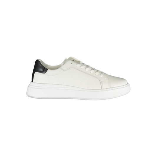 Baskets Calvin Klein homme à détails contrastants blanches – CA-25019