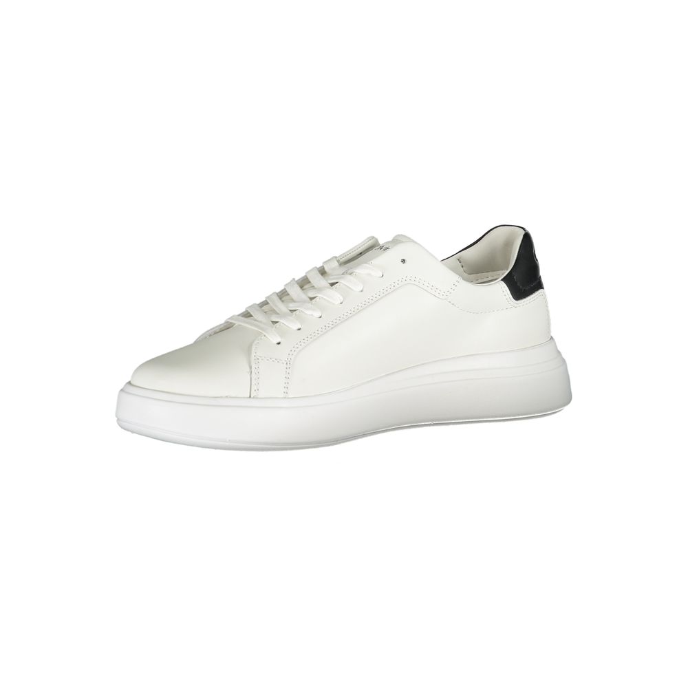 Baskets Calvin Klein homme à détails contrastants blanches – CA-25019