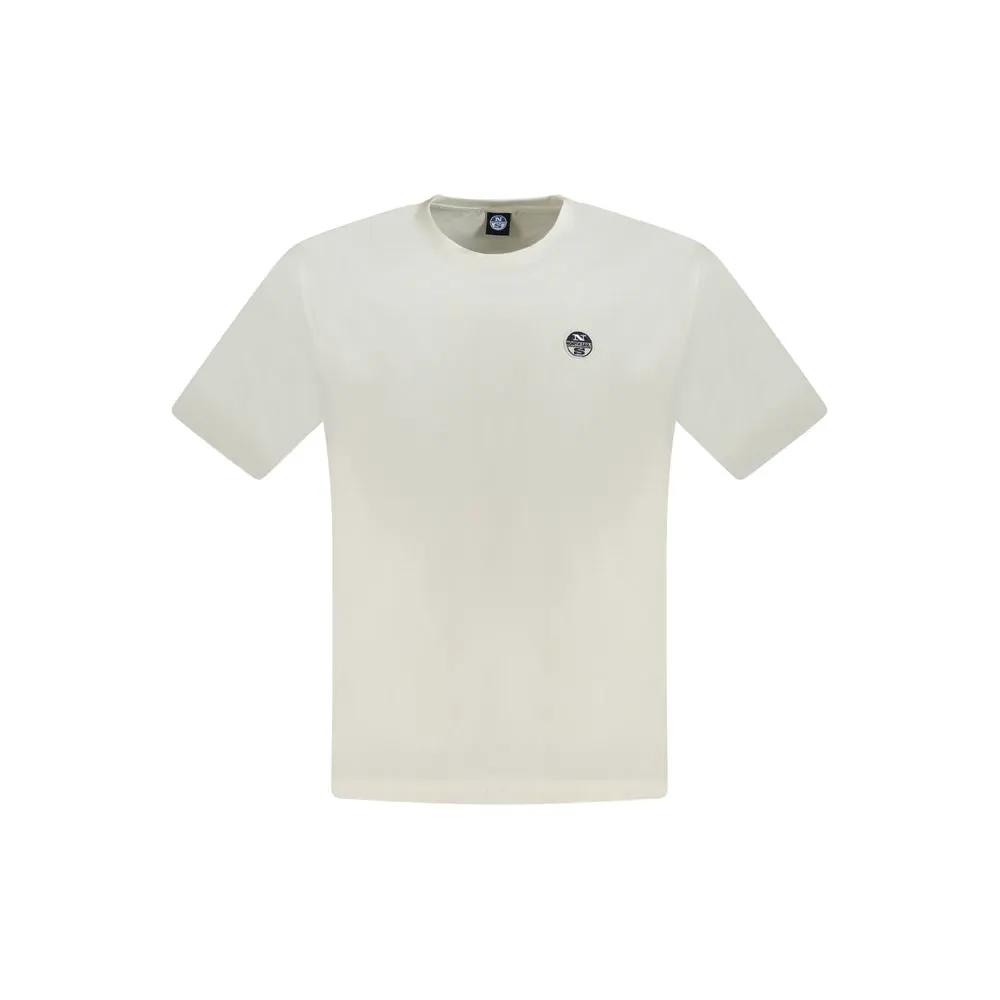 North Sails Bianco Cotton Men T-Shirt by North Sails