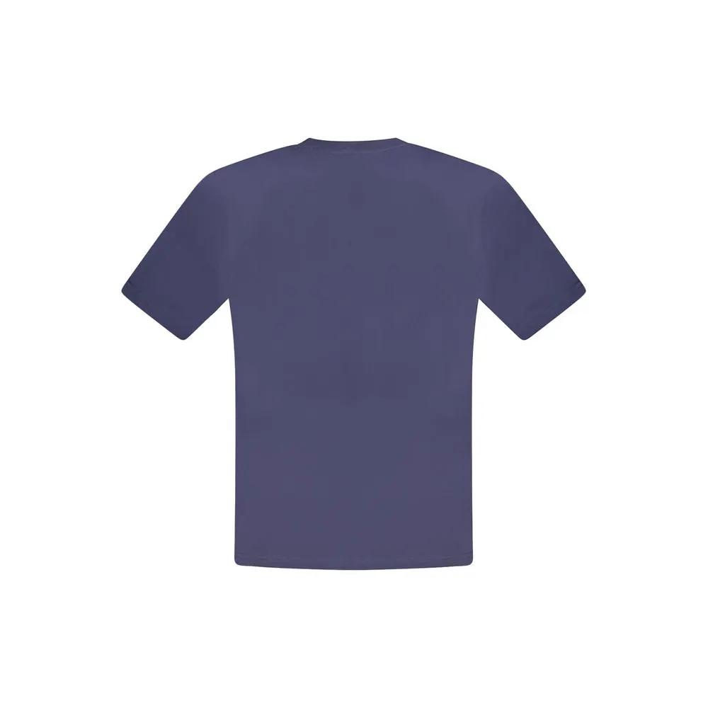North Sails Blue Cotton Men T-Shirt by North Sails