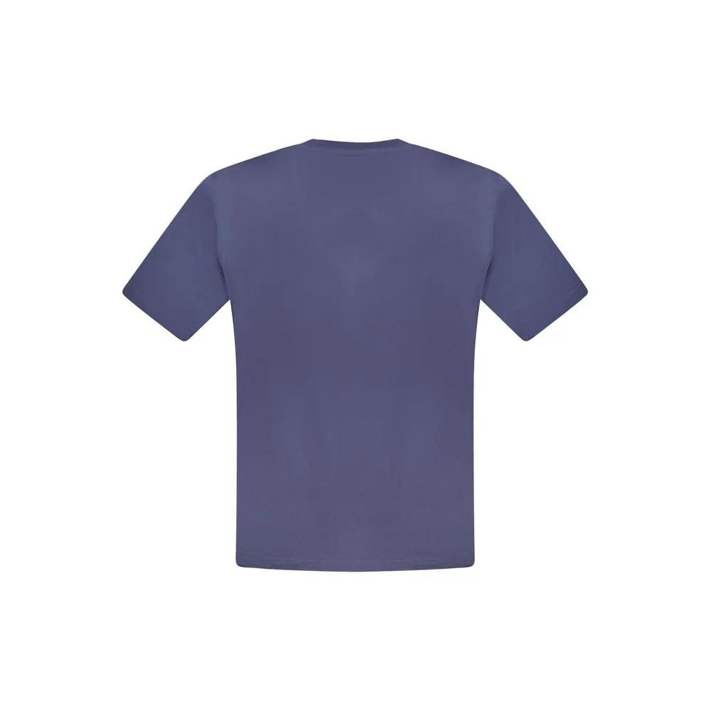 North Sails Blue Cotton Men T-Shirt by North Sails